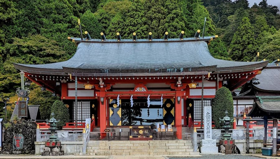 大山阿夫利神社について